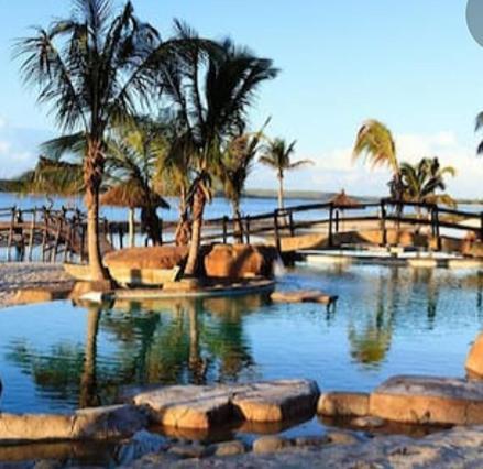 Nghunghwa Lodge Vila Praia Do Bilene Exteriör bild